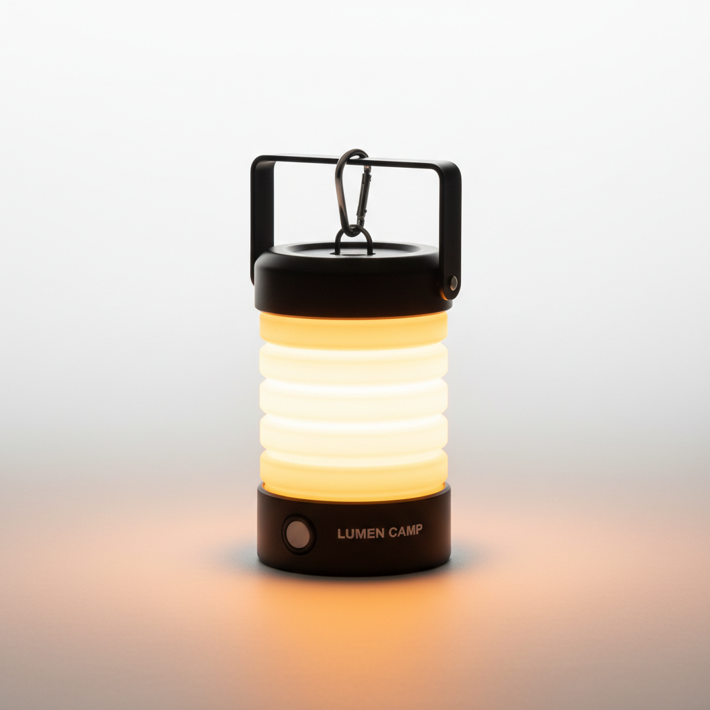 Portable LED Camping Lantern Rechargeable