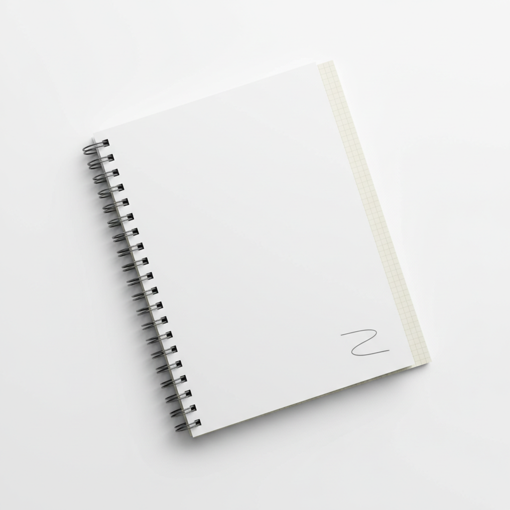 Spiral Notebook A5 200 Pages