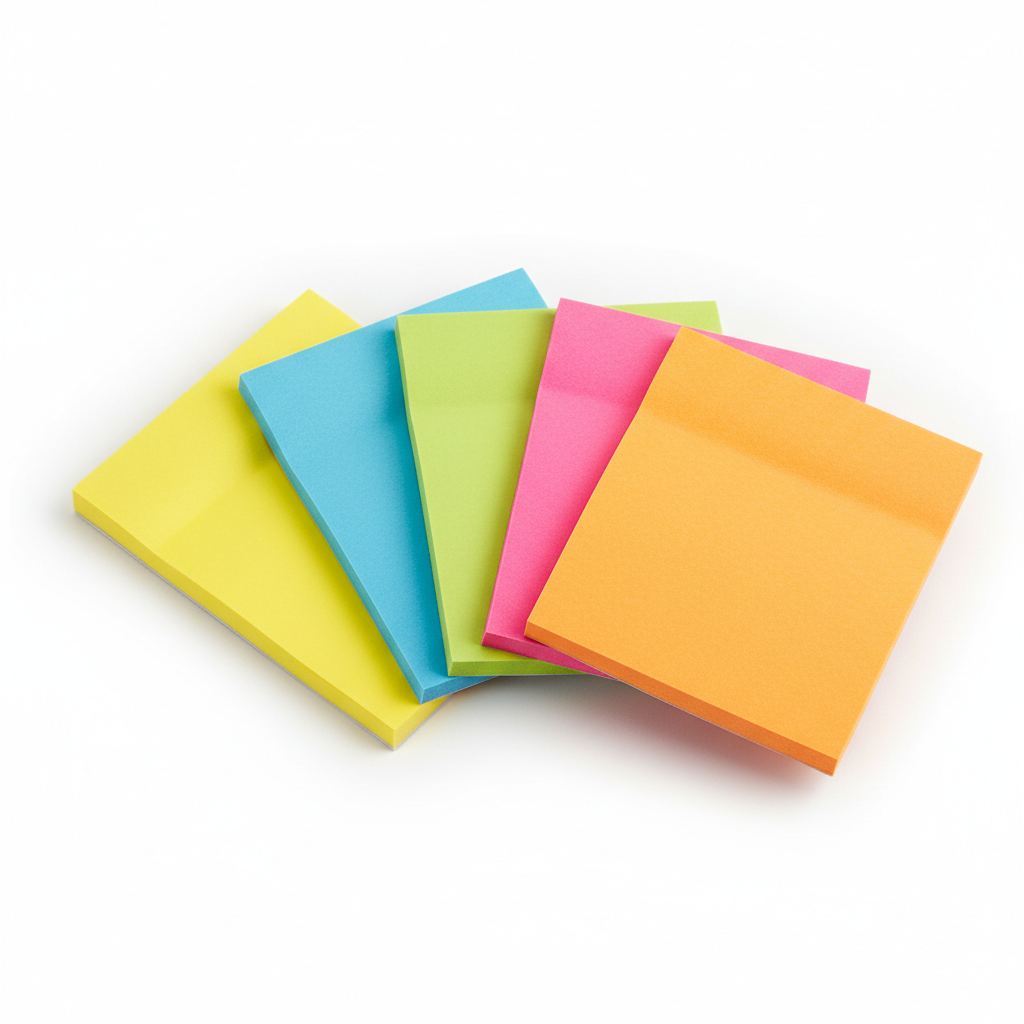 Sticky Notes Pack 6 Colors 600 Sheets