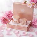Rose Lip Care Set – Scrub & Balm Duo
