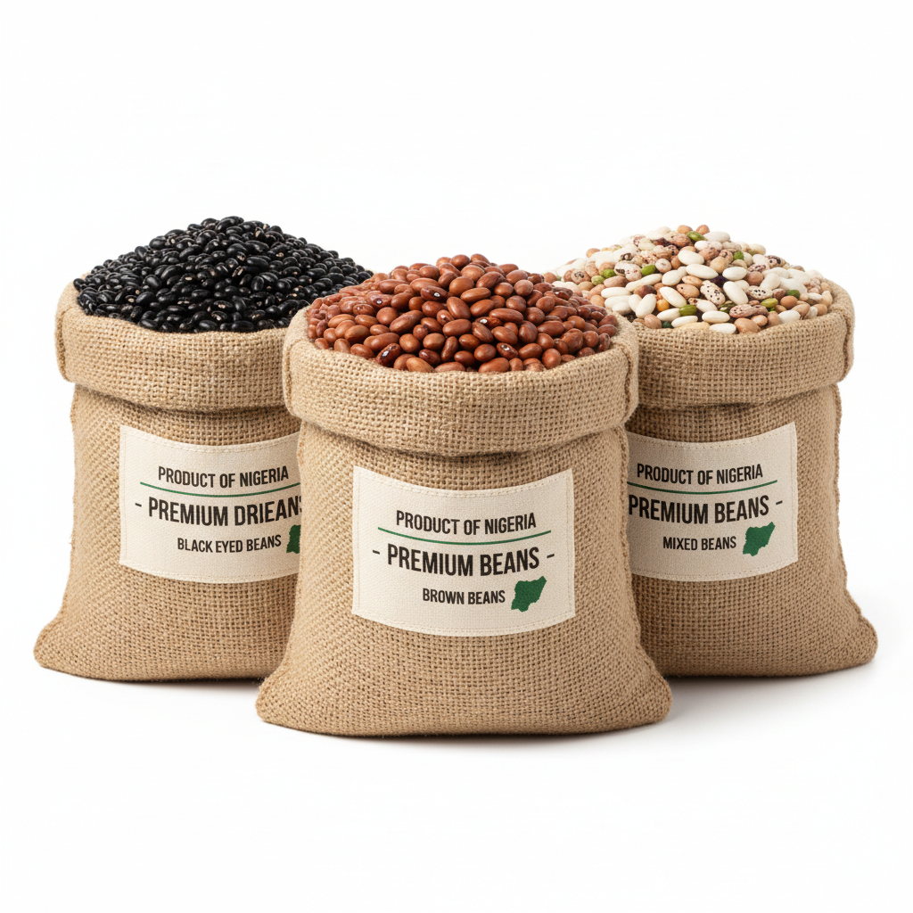 Premium Nigerian Beans 25kg Bag