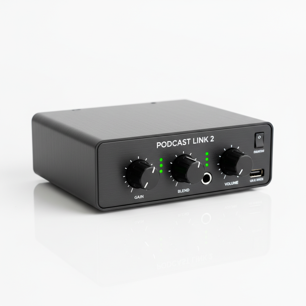 USB Audio Interface for Podcasting