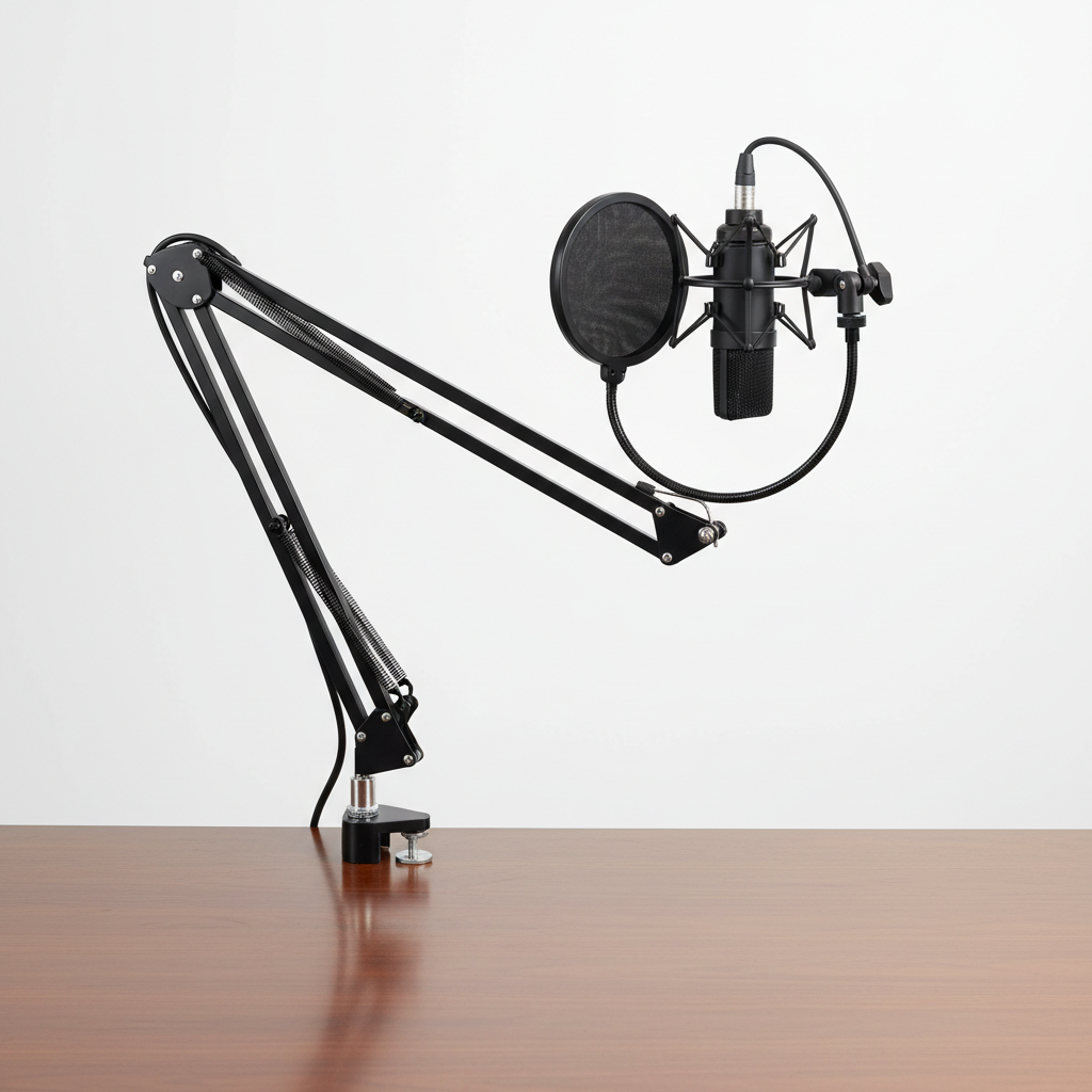Podcast Boom Arm & Pop Filter Kit